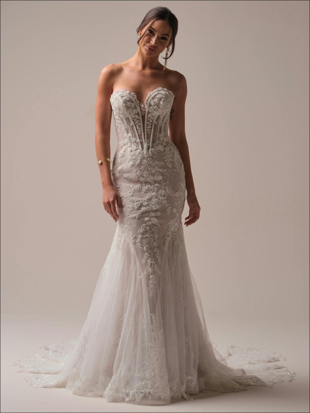 Maggie Sottero NWT NEVER WORN!!Benjie Royale Mermaid Dress